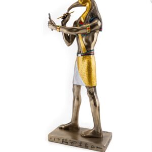 Egyptian God Thoth Statue – God of Wisdom, Writing &amp; Knowledge 9"