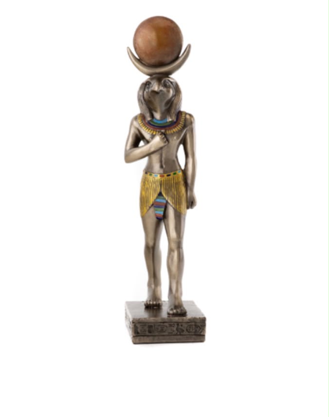 Egyptian God Khonsu Statue – Ancient Moon God Decorative Figurine